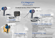 C4 Magnum Glo-Black LED UV-A Inspection Lamp