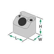 Sensor Networks 16 Element Small Footprint Phased Array Transducer - 10 MHz