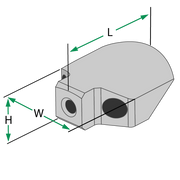 Sensor Networks 32 Element Low Profile Phased Array Transducer - 7.5 MHz