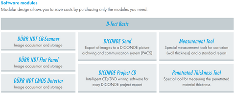 DÜRR D-Tect X-ray Software - Acquisition for CMOS Panel