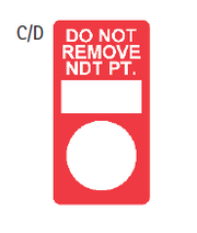 NDT Inspection Point Labels