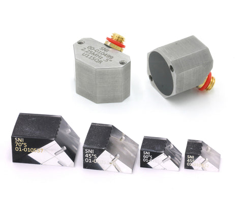 Sensor Networks Model MSWS Miniature Angle-Beam Transducer - 2.25 MHz