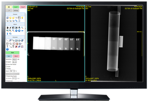 Vidar NDT Pro Industrial Film Digitizer System - Rental