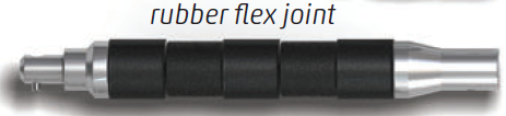 Sensor Networks Retrieval Tool - Rubber Flex Joint with Push Pole