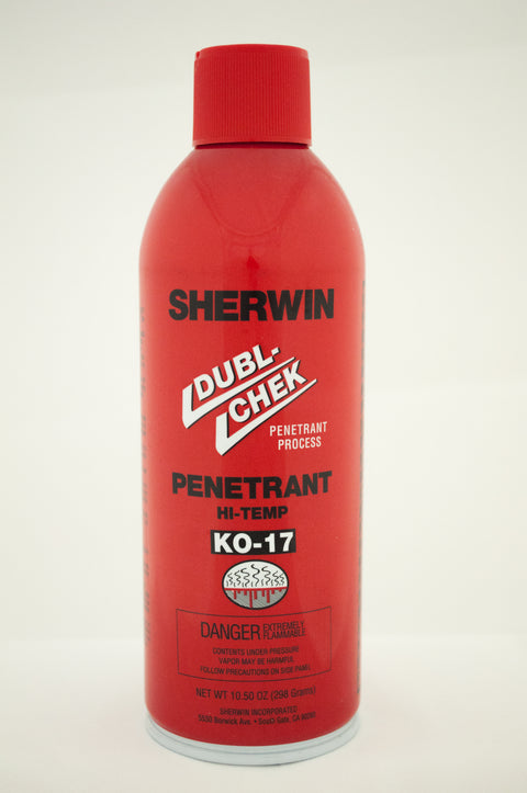 Sherwin KO-17 High Temperature Aerosol Visible Penetrant